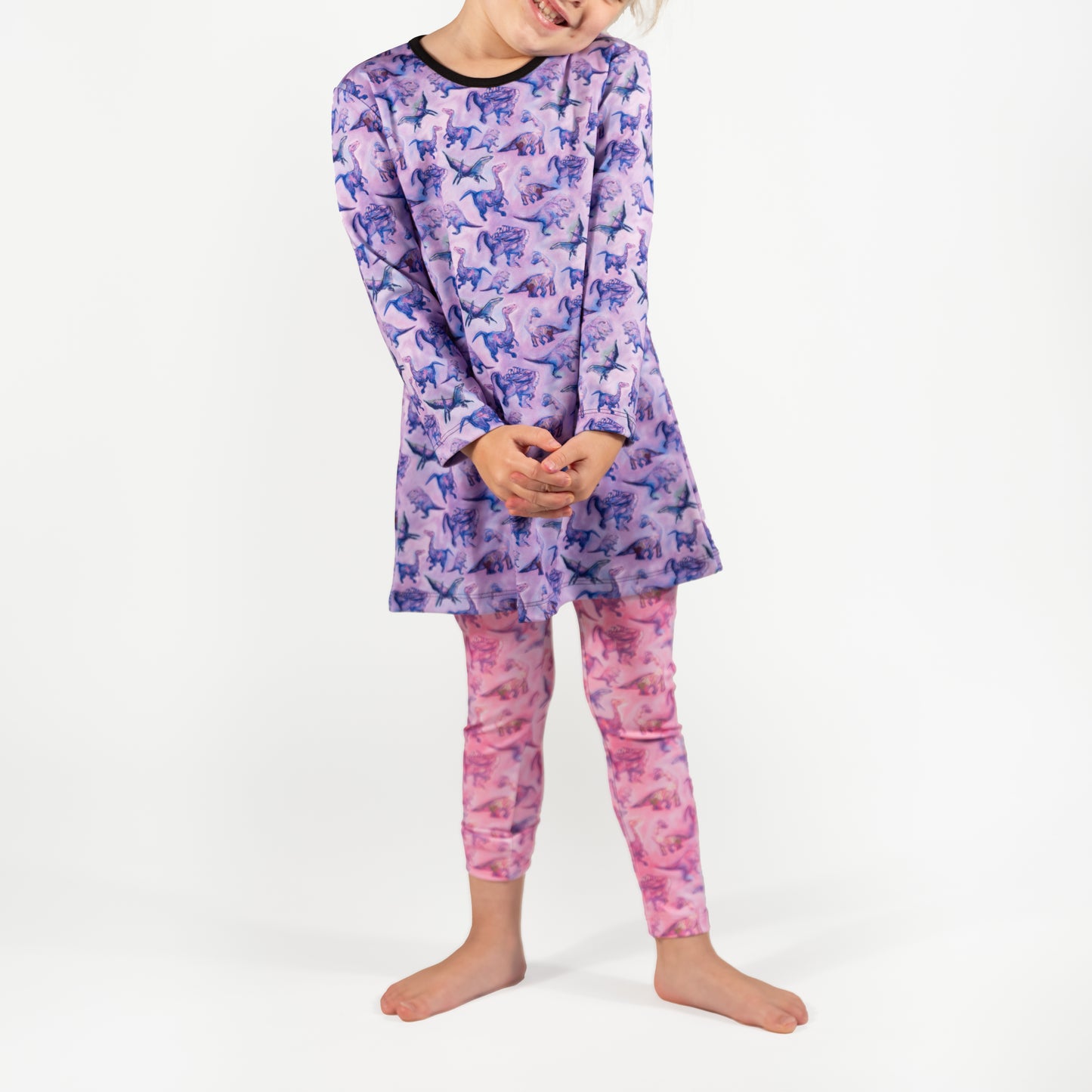 Suzie Dinosaur Dress | Girls Play Dresses | Dinosaur Clothes | Available in 3 colors