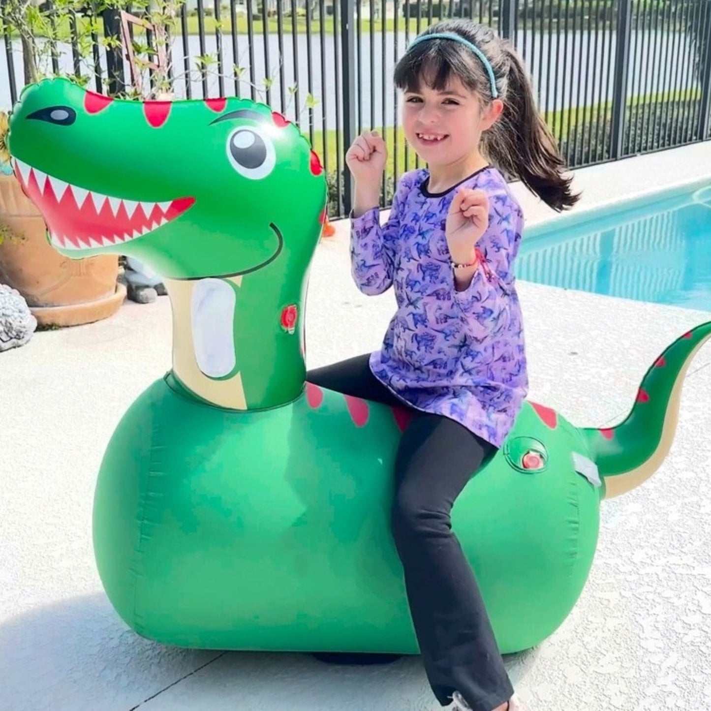 Suzie Dinosaur Dress | Girls Play Dresses | Dinosaur Clothes | Available in 3 colors