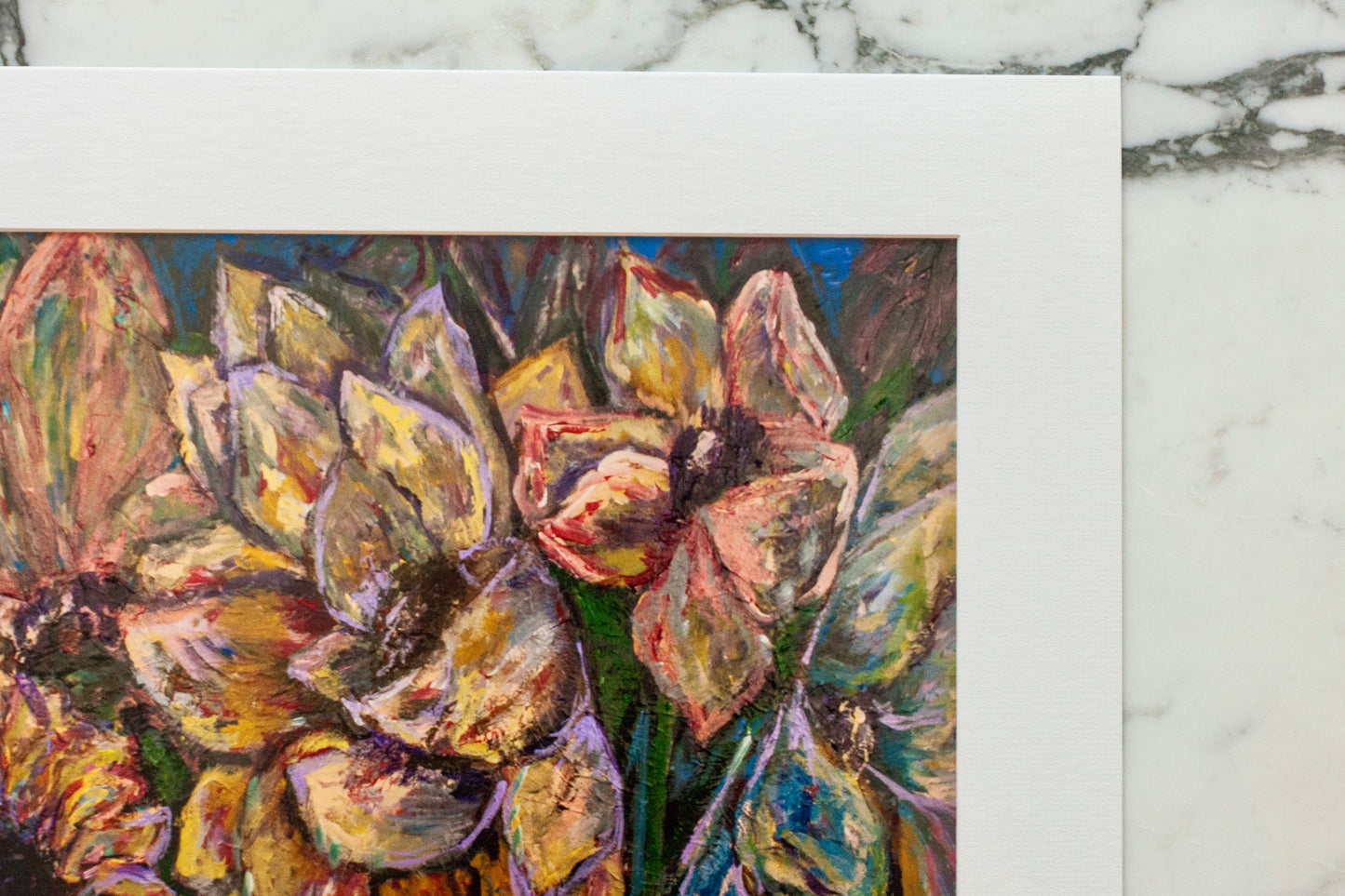 The Pink Picket Fence Hand-Signed Art Print “Over Performing” – 16x20 Matted Wall Art – Fine Art Reproduction from Oil Painting by Kallen
