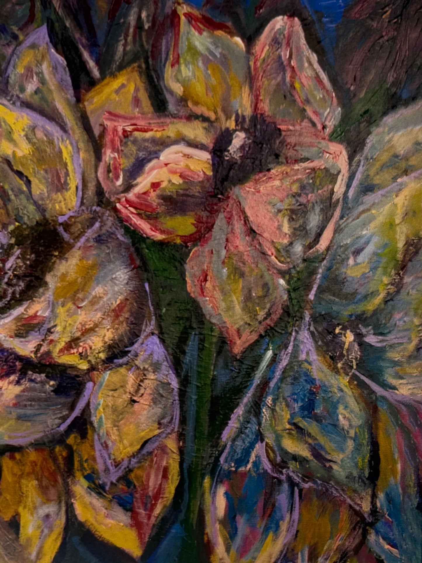 The Pink Picket Fence Hand-Signed Art Print “Over Performing” – 16x20 Matted Wall Art – Fine Art Reproduction from Oil Painting by Kallen