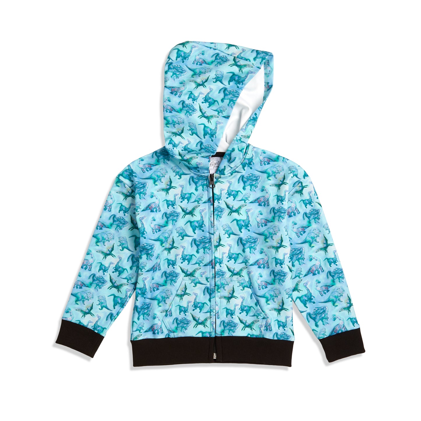 Suzie Dinosaur Hoodie | Girls Playwear | Dinosaur Clothes | Great for Texture-Sensitive Kids | Available in 3 Colors