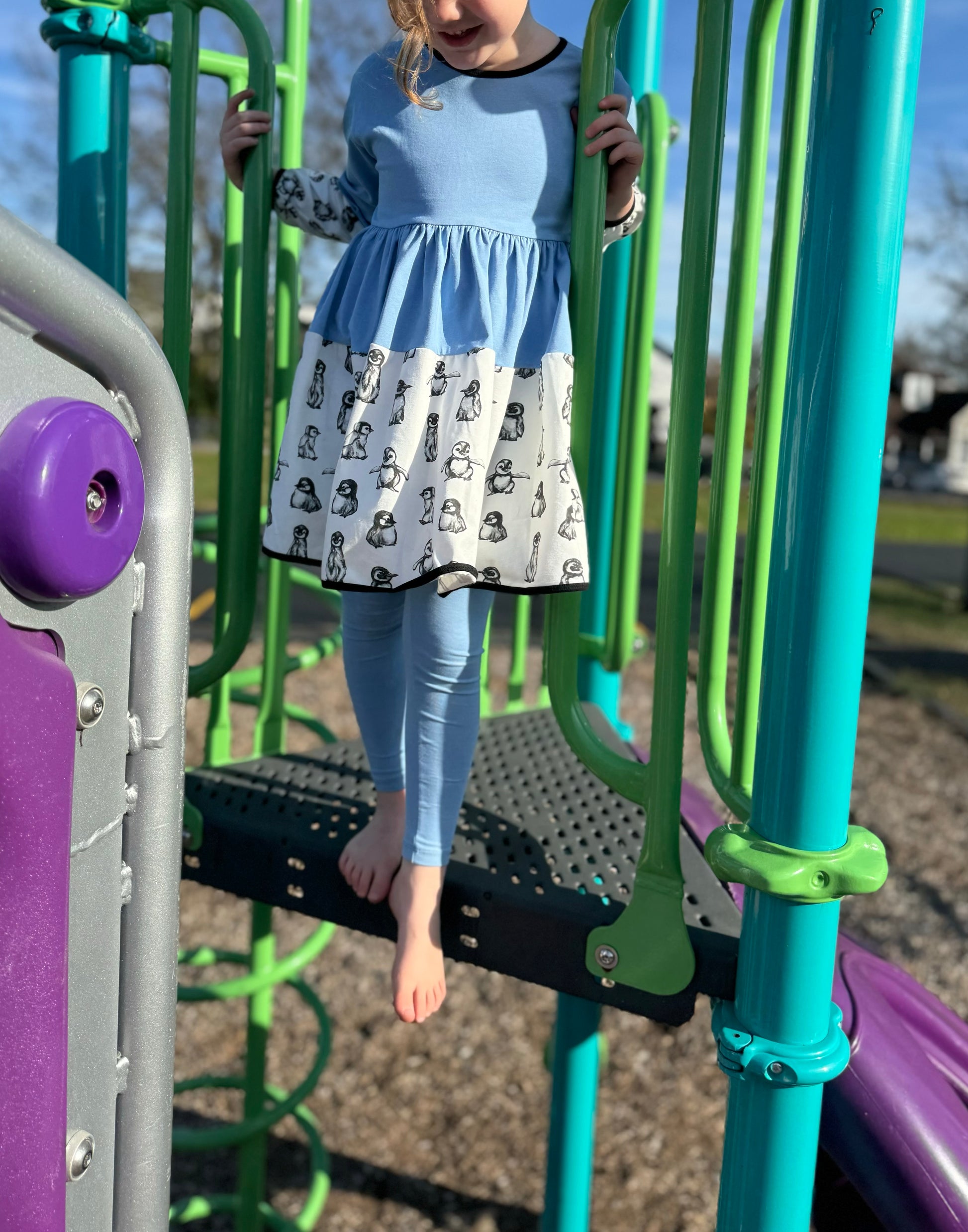 Penguin Twirl Dress