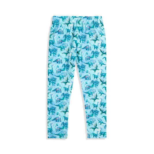 Blue Dinosaur Leggings