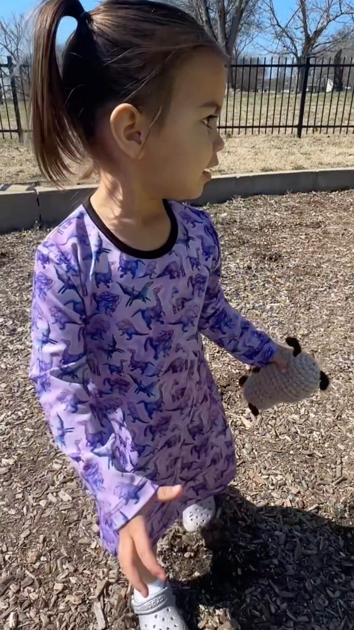 Suzie Dinosaur Dress | Girls Play Dresses | Dinosaur Clothes | Available in 3 colors